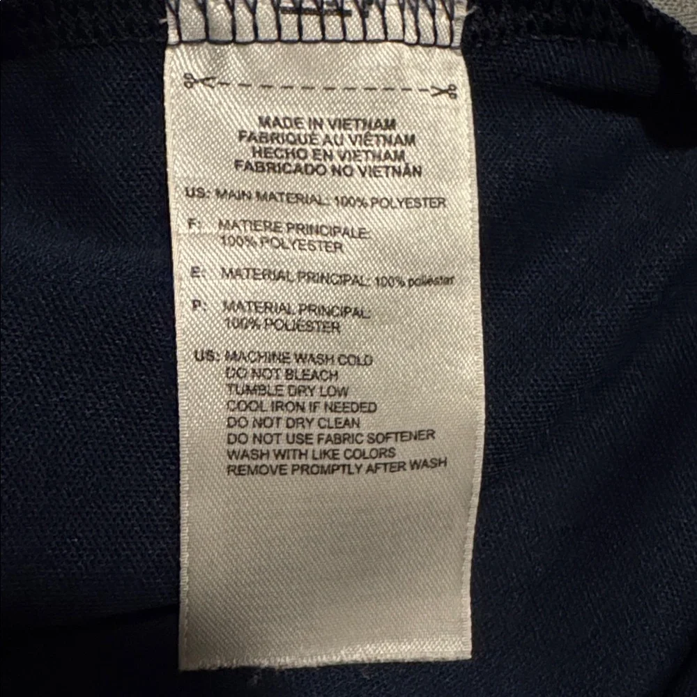 Men’s Adidas Golf Colorblock Polo Navy Medium
